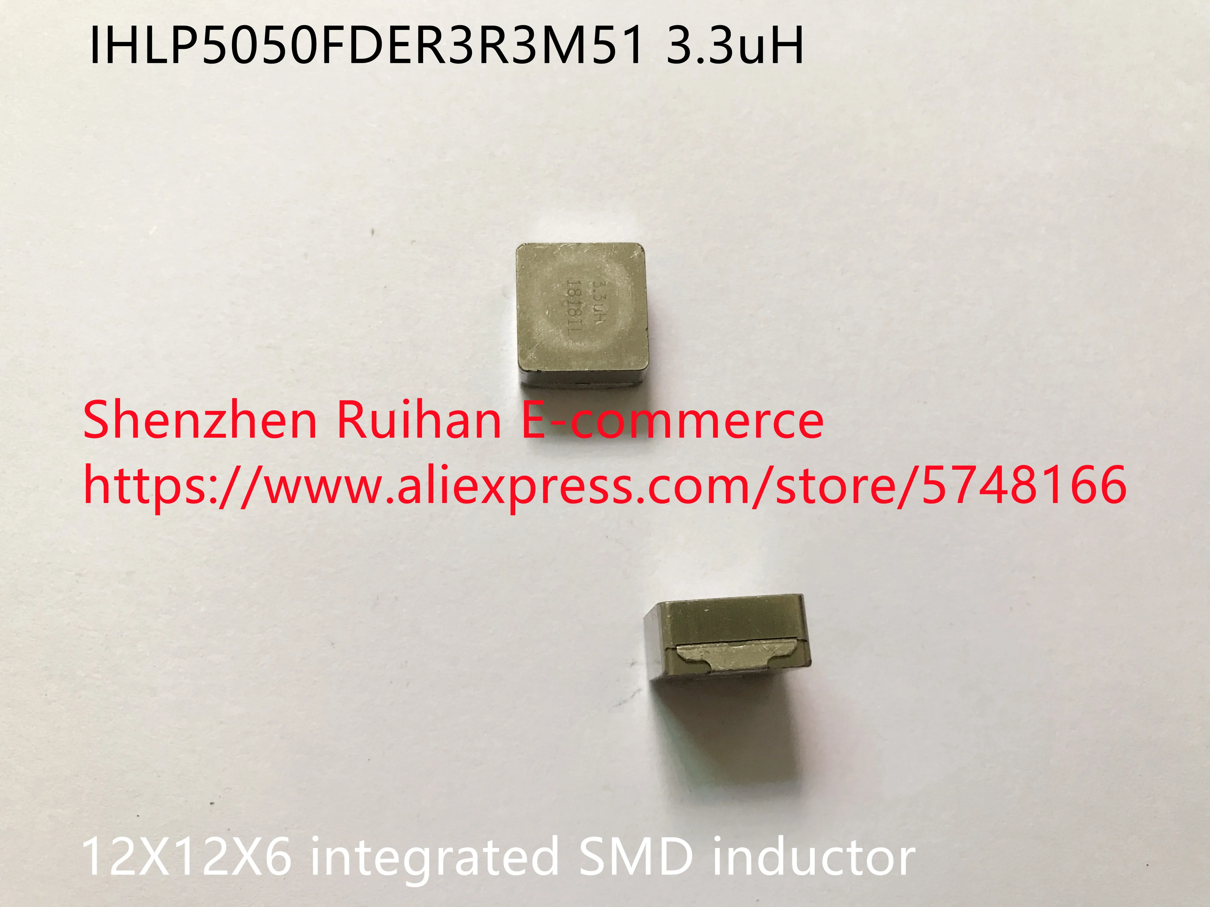 Original new 100% IHLP5050FDER3R3M51 3.3uH 12X12X6MM integrated inductor