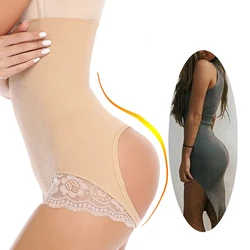 Dames Naadloze Butt Lifter Shaper Slipje Buikcontrole Shapewear Buit Enhancer Shorts Compressie Afslankende Ondergoed Slips