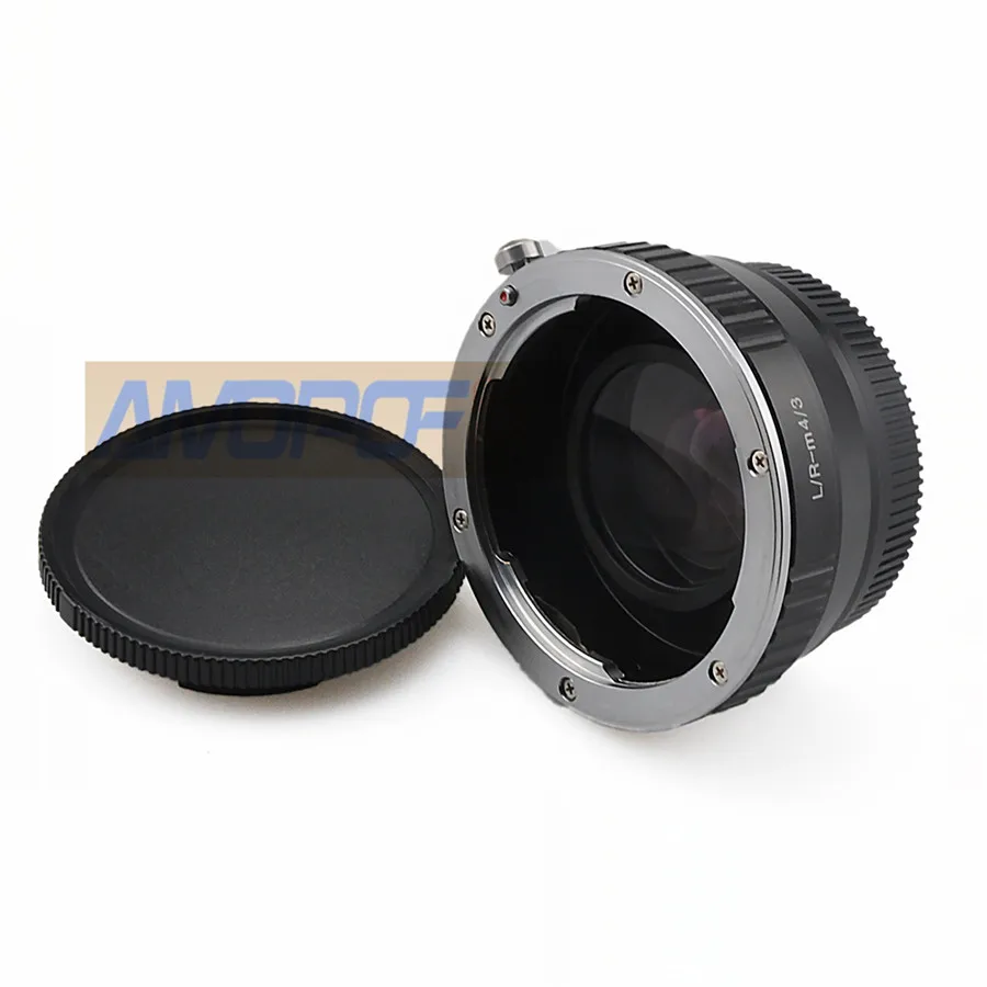 LR to M4/3 Focal Reducer Speed Booster Adapter for Leica R L/R mount Lens to For Panasonic DMC-G1, DMC-G2, DMC-G3, DMC-GH1