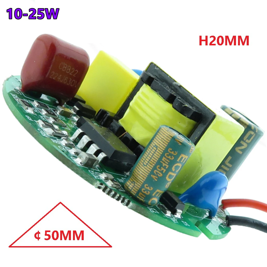 Corn Lamp 10W 15W 24W 30W 42W 50W 60W 70W 80W Round  LED Driver Adapter 300mA 500mA 700mA 900mA 1.2A 1.5A 1.8A 2.4A Power Supply