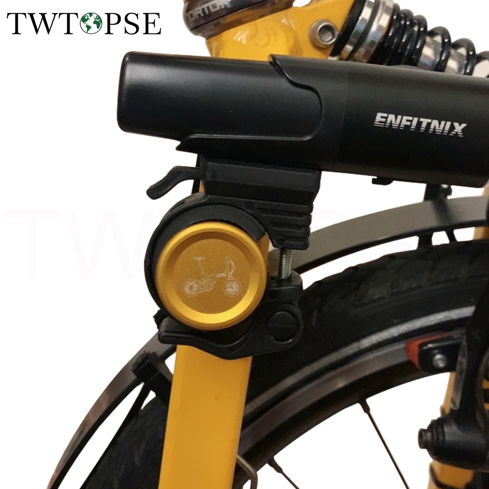 TWTOPSE Bike Light Holder For Birdy 1 2 3 New Classic P40 Folding Bicycle RHINE Head Front Camera Lamp Rack Stand Aluminum Alloy