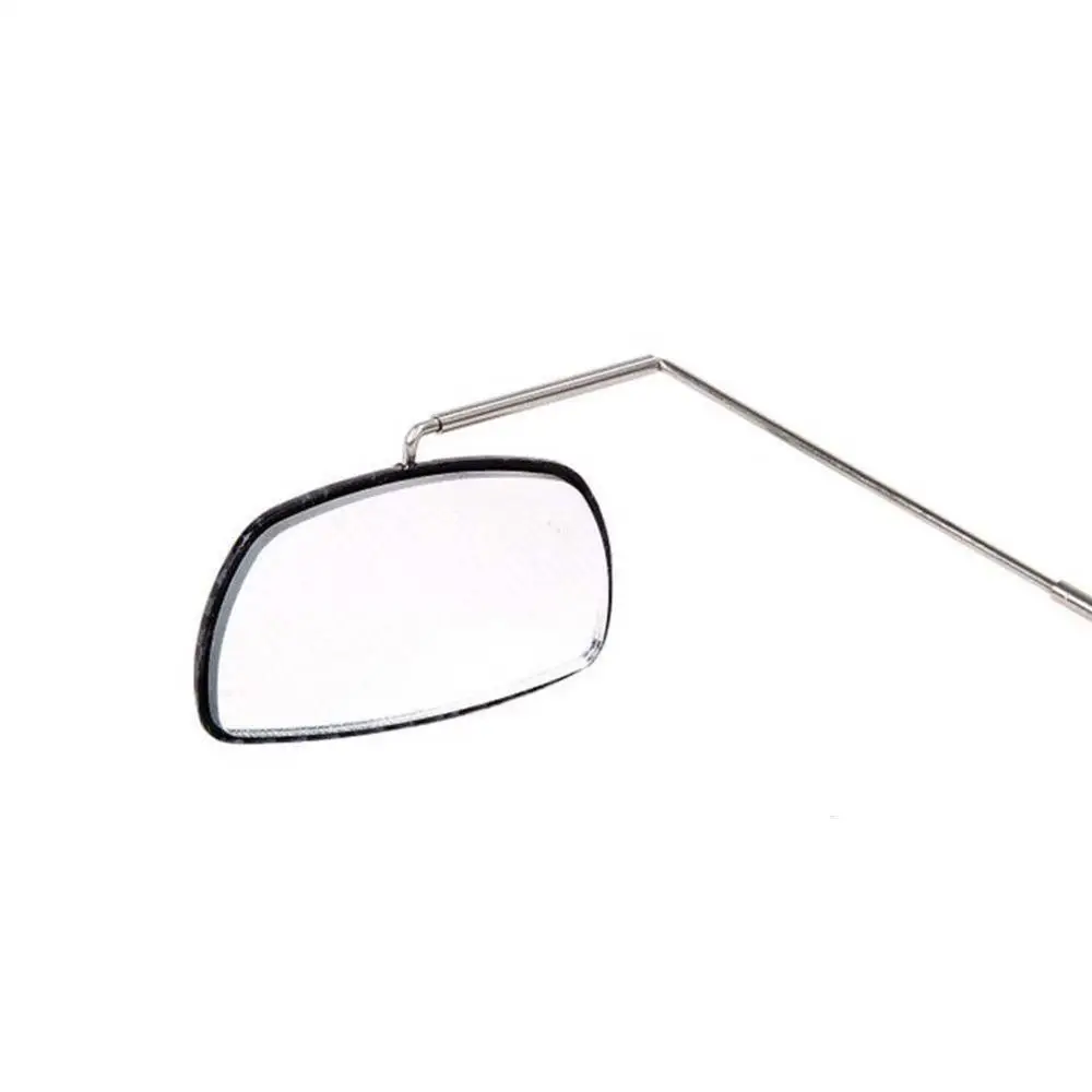 Bike Aluminum Bicycle Cycling Horse Riding Glass Mirror 360 Adjustment Rear View Mount Mirror Helmet Eyeglass Rear View A3S5