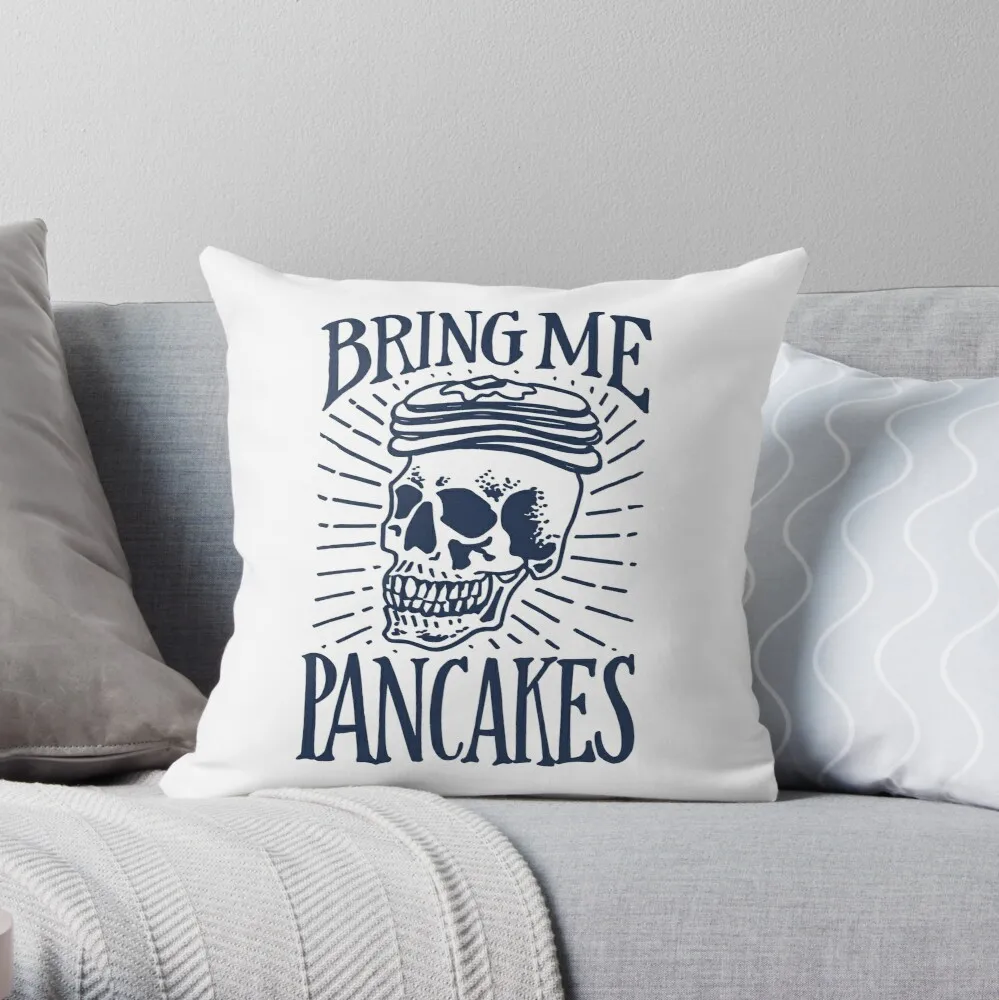 Bring Me Pancakes Throw Pillow Pillow Case Polyester Home Decora Pillowcases Throw Pillow Case kussensloop almohada poszewka