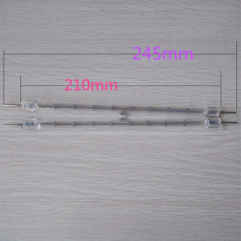 Tubo de calefacción infrarrojo, lámpara de 220V, 220V, 800W