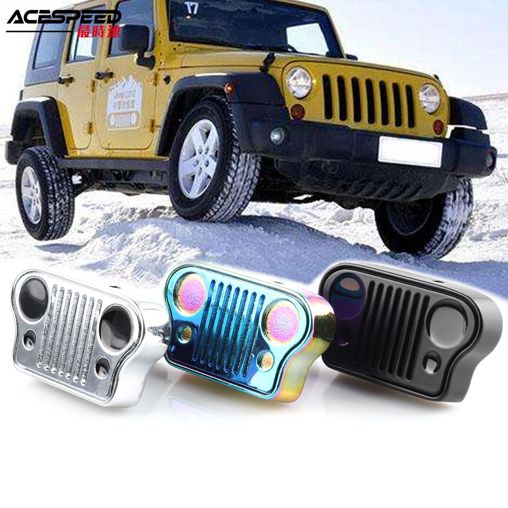 

Car Aromatherapy Air Conditioner Outlet Fragrance Grille Styling Flavor Metal Interior Perfume For Jeep Wrangler