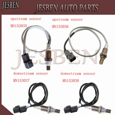4 шт. MN153035 MN153036 MN153037 MN153038 Lambda O2 кислородный датчик подходит для MITSUBISHI AIRTREK OUTLANDER 2.4L Mivec 4WD 2001-2006