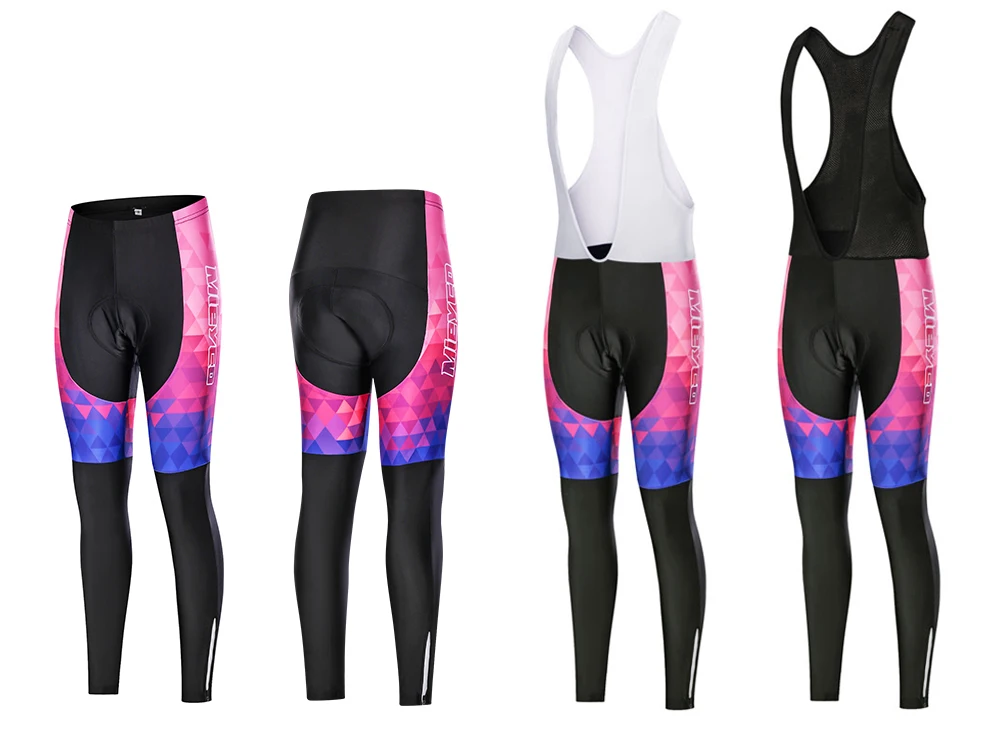 Mieyco Radfahren Strumpfhosen Mtb Hosen frauen Radfahren Kleidung Weibliche Winter Fahrrad Downhill Hosen Schwarze Hosen Für Fahrrad Gel Pad – Detail 12