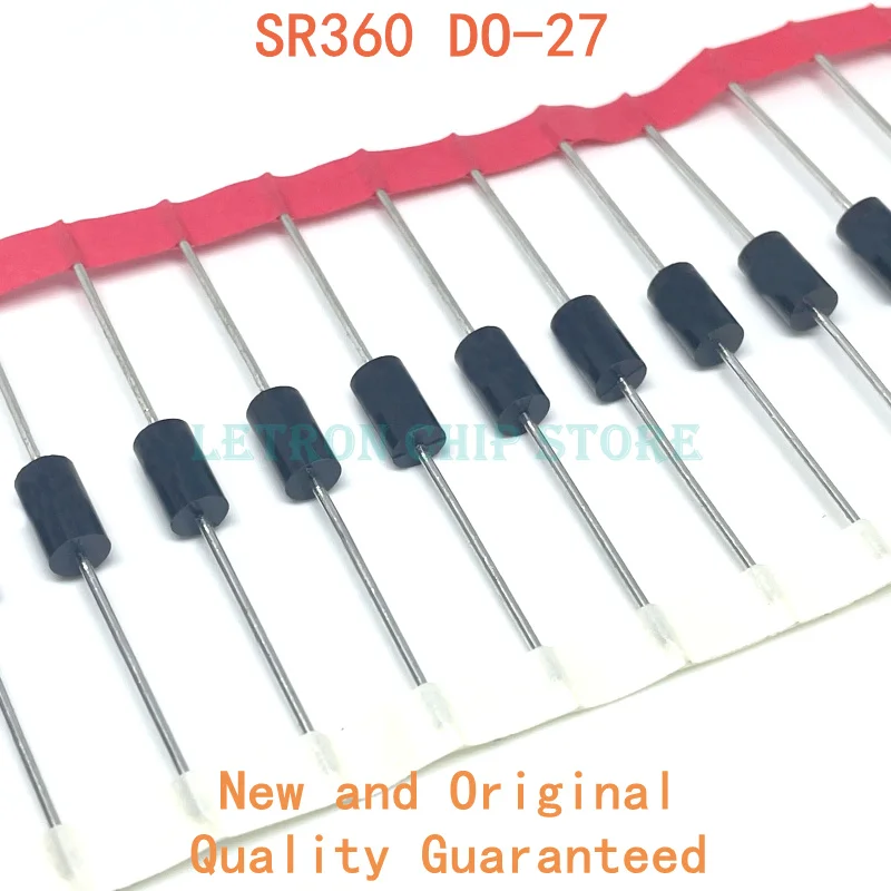 20PCS SR360 DO-27 SB360 DO-201 3A 60V Schottky Diode