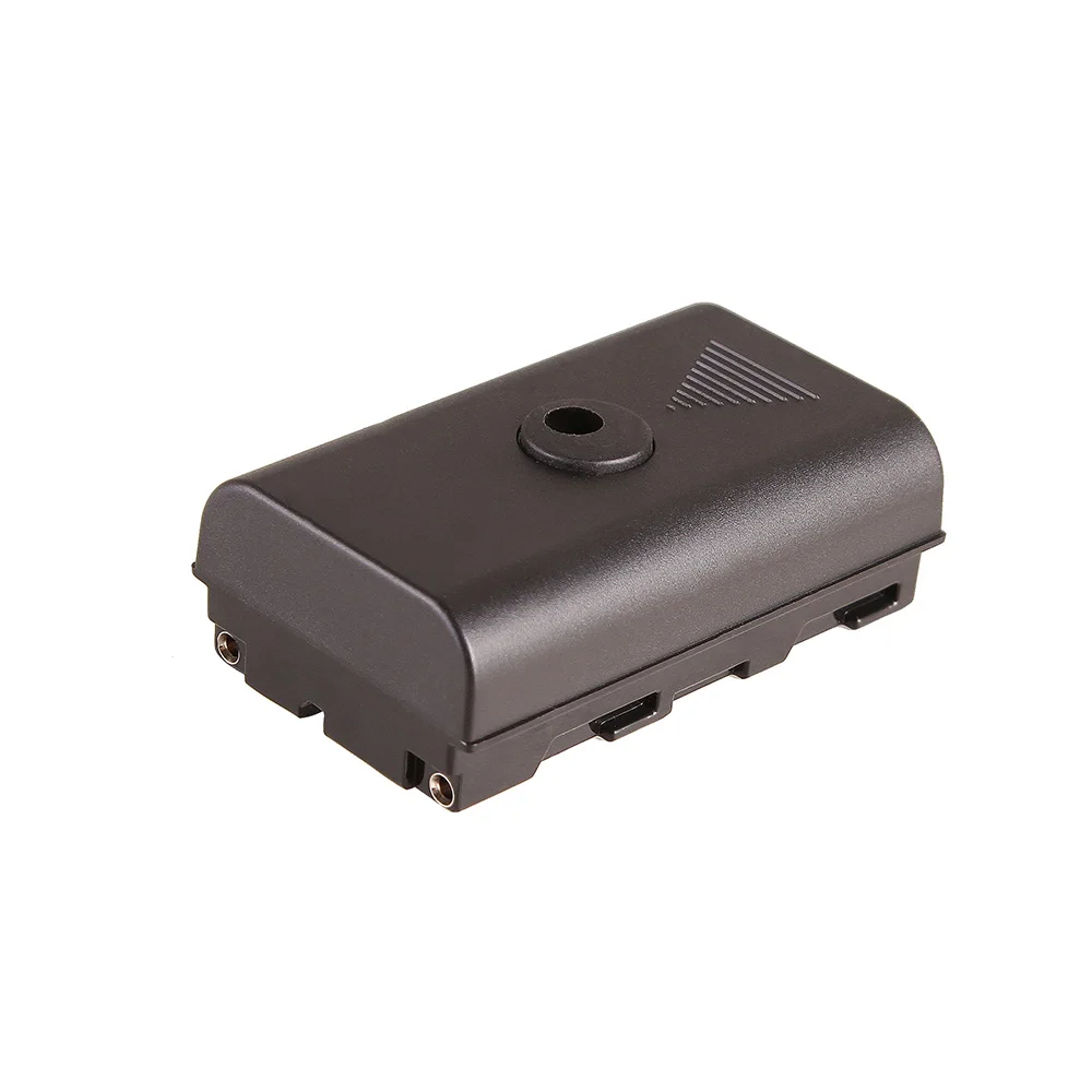 FOTGA NP-F Dummy Battery DC Coupler Plate for NP-F970 NP-F960 NP-F770/F750/F550 to Power Video LED Light Camera Monitor