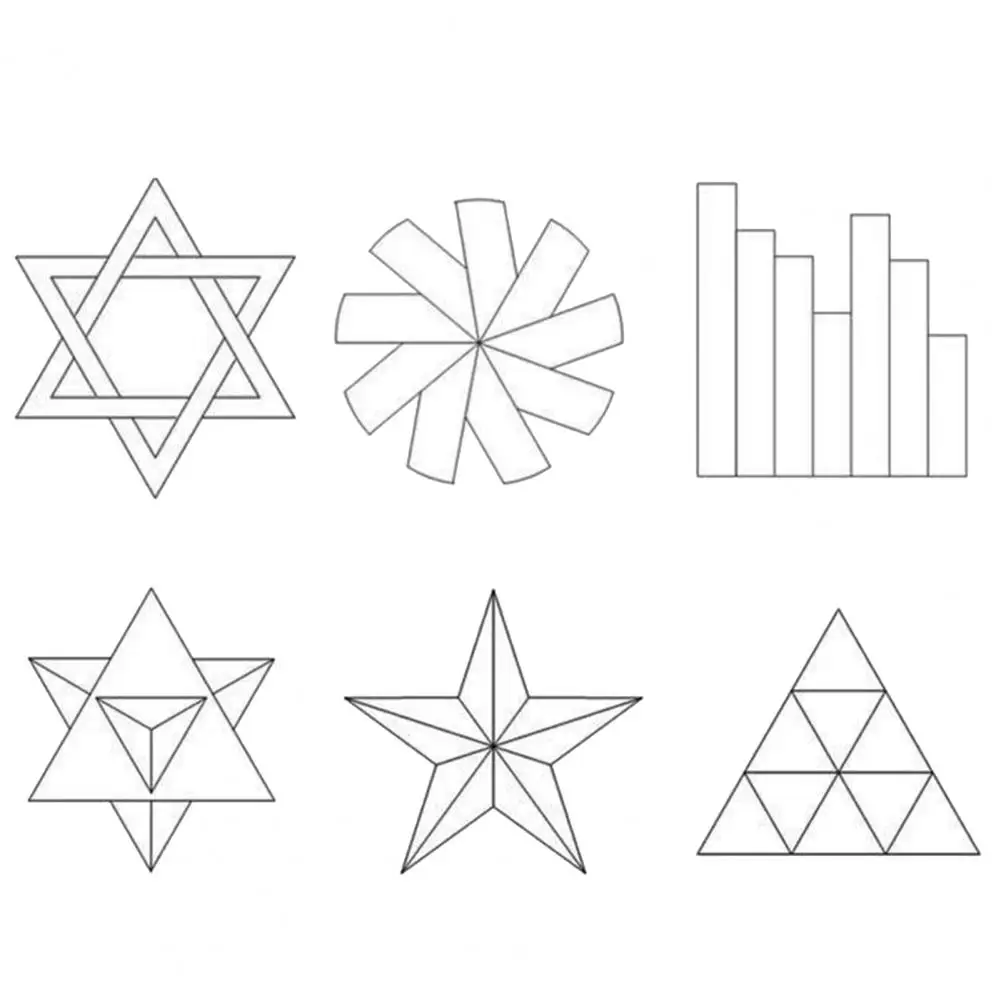 Precision Scale Measuring Ruler Round Corner Plastic Wide Application Geometric Ruler Drafting Tools