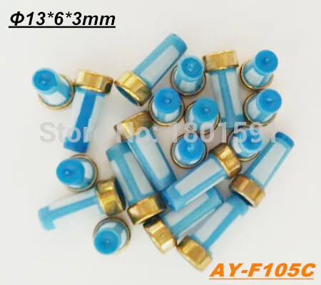 100pcs/set  TOP feed  Fuel Injector filter basket  Micro filter for bosch injectror  (13*6*3mm,AY-F105C)