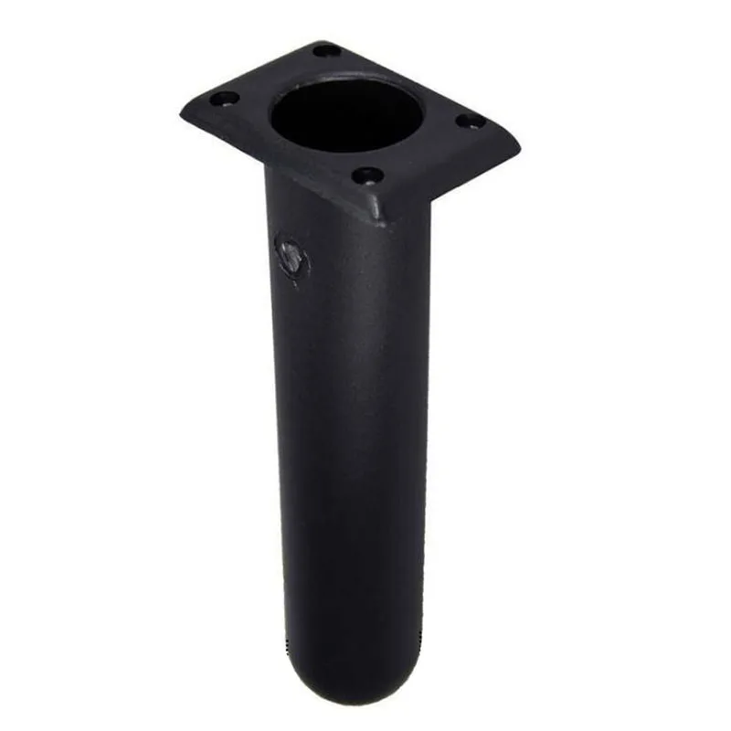 Marine Boat Black Nylon Fishing Rod Holder 30° Pactrade Kayak Plastic Flush Mount Square Head