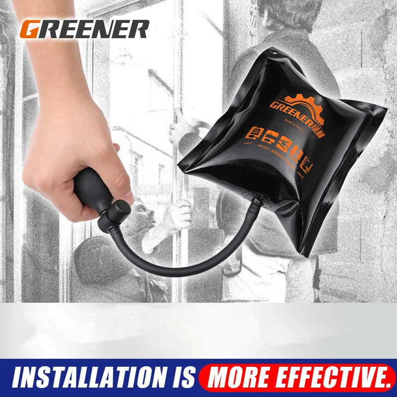 GREENER Air Pump Wedge Door/Window Installation Positioning  Building Tools for Construction Auto Cushion Airbag Adjustable