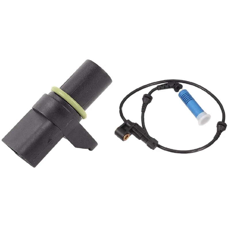 

2 Pcs Car Accessories: 1 Pcs Cam Camshaft Position Sensor CPS & 1 Pcs ABS Rear Wheel Speed Sensor Front Right