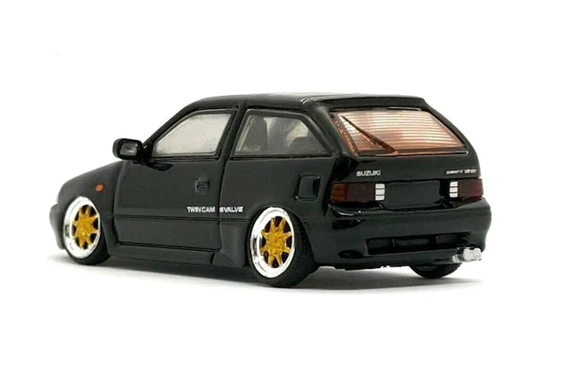 New BM 1/64 Suzukiki Swift GTi 1989 BMC Diecast Miniature Cars By BM Creations JUNIOR For Collection Gift