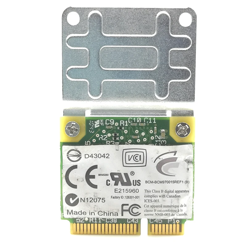 Decodificador de vídeo BCM970015, Hardware de cristal HD, Mini adaptador PCI-E, tarjeta WIFI 1080p AW-VD920H para TV/Notebook