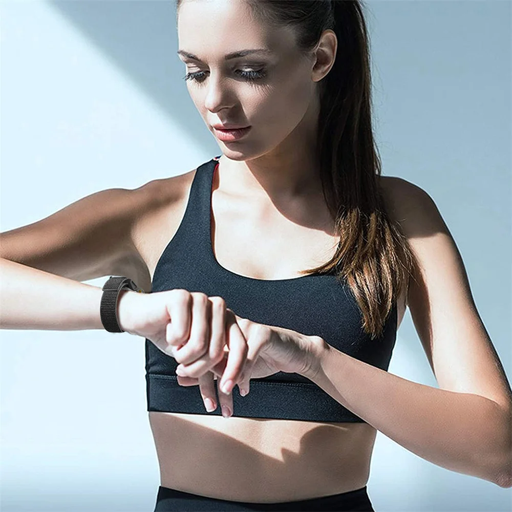 22mm 20mm 26mm Nylon Strap For Garmin Fenix 6 5 6S 5S Pro Plus/Forerunner 935 945 Bracelet Hook and Loop Quick Watch Band Correa