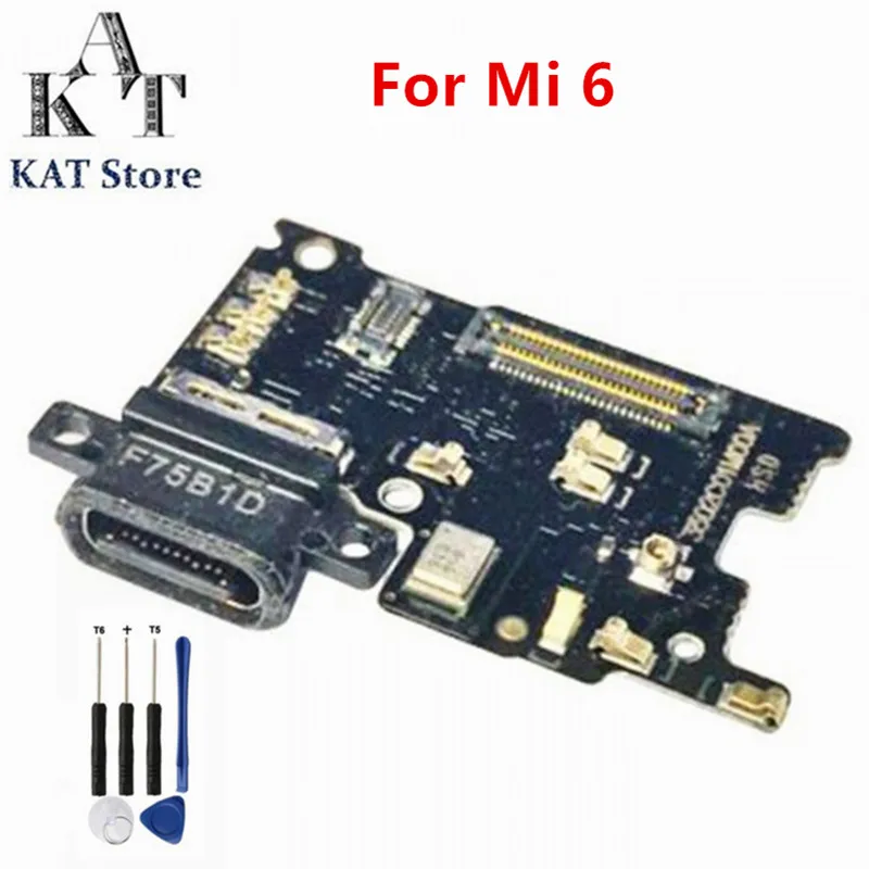 

5PCS For Xiaomi Mi6 Mi 6 Charger Dock Port Flex Charging Board Charger Board Flex Cable Ribbon Replacement Parts