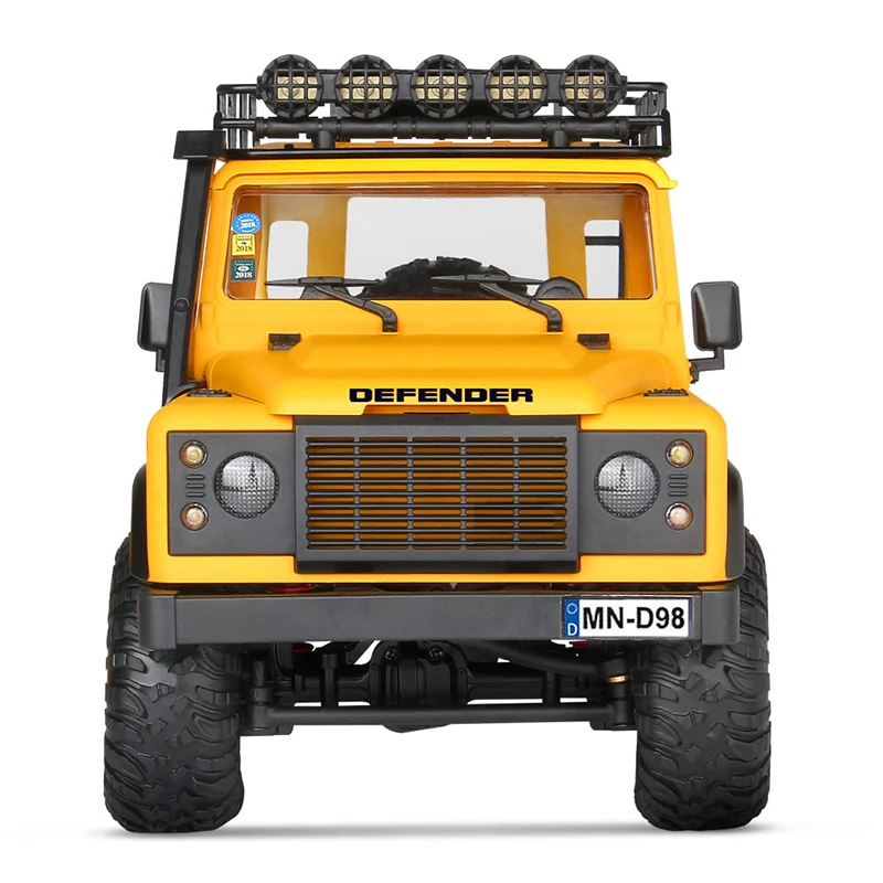 MN98 1:12 Scale 4WD MN Model RTR Version WPL RC Car 2.4G RC Rock Crawler Defender Pickup Remote Control Truck For Kid Gifts Toys