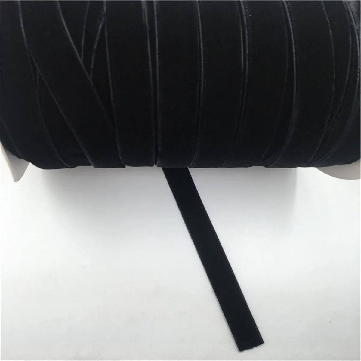 6/9/15/19/25/38mm Double Face Nylon Black Velvet Ribbon Wedding Party Decoration Handmade Gift Wrapping DIY Christmas 1/3/5Yard