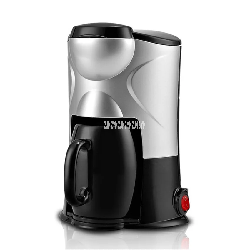 CM-801 Household Food Grade Pp Electric Coffee Maker Portable Full Automatic American Coffee Machine Small Tea Making Machine