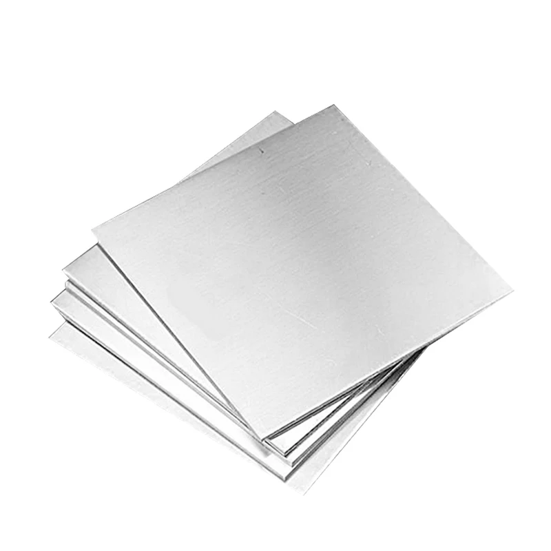 1/2/5pcs 304 Stainless Steel Plate Thick 1mm 1.5mm 2mm 3mm