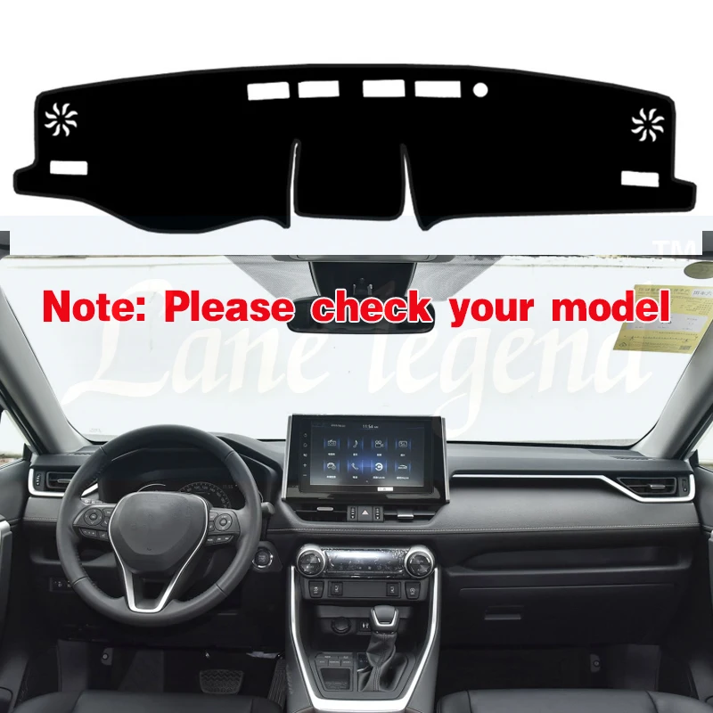 For Toyota Rav4 XA50 2019 2020 RAV 4 XA 50 Anti-Slip Mat Dashboard Cover Pad Sunshade Dashmat Carpet Anti-UV Car Accessories Rug