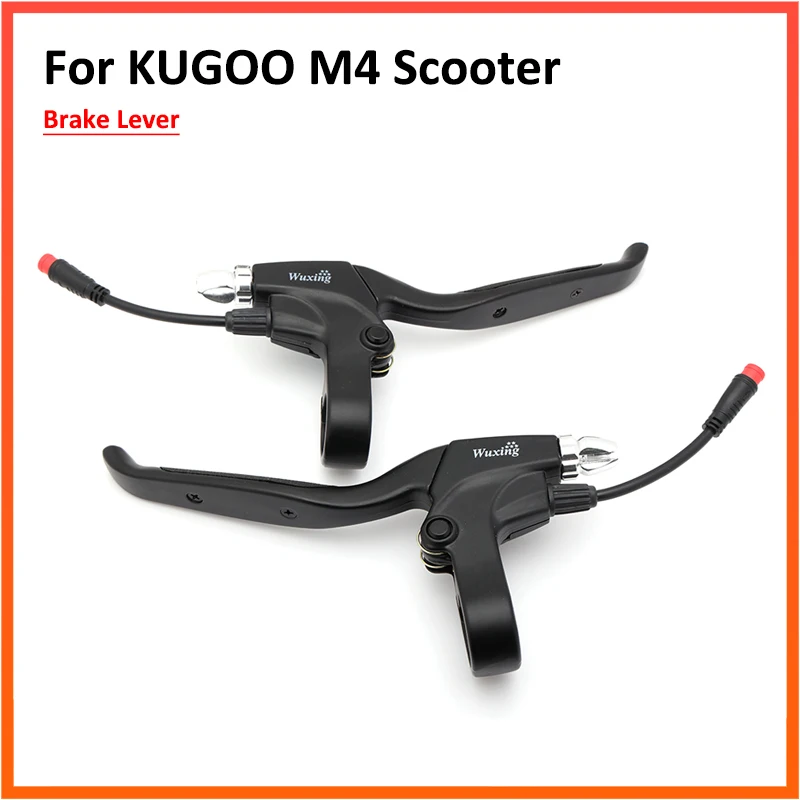 Universal Brake Handle Lever for KUGOO M4 PRO Electric Scooter KickScooter Aluminum Alloy  Replacement Parts