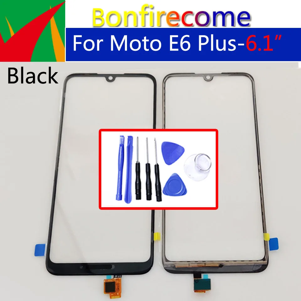 

TouchScreen For Motorola Moto E6 Plus Touch Screen Panel Digitizer Sensor Replacement