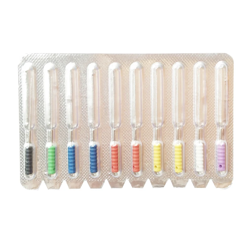

Dental Root Canal Cleaning Smooth Needle Dental Square Broaches 10pcs/pack Barbed Broaches To Remove Debris Dental Instrument