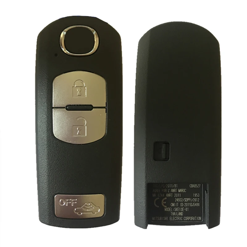 CN026024 Aftermarket Smart Remote Key For Mazda Spare Auto Key With 434MHz Mitsubishi System FCCID SKE13E-02