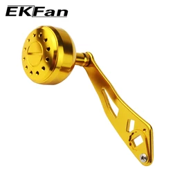 Ekfan-アルミニウム合金フィッシングリールハンドル、ベイトキャスティング用ノブ、ホイールタックル部品、94mm