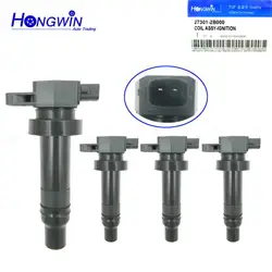 4PCS 27301-2B000 Ignition Coil For Kia Soul Cerato Ceed Hyundai Elantra I30,I30CW,I20, 1.4/1.6L 04-12 27301 2B000 273012B000