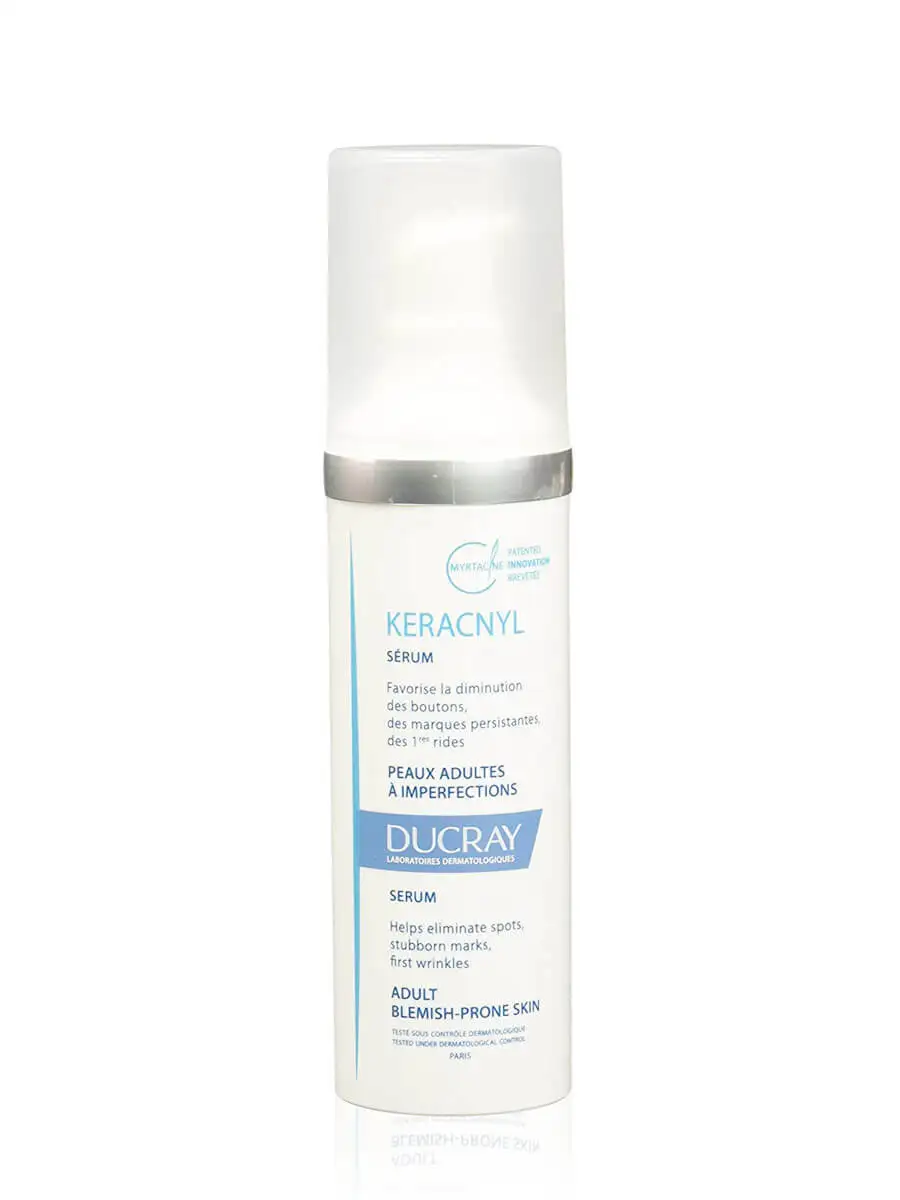 Ducray kerancyl Serum 30 ml-anti-imperfections, anti-brand, anti-aging care. For acne skins.