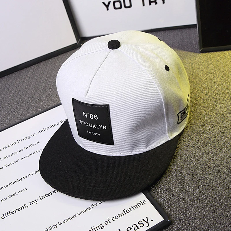 2024 New Fashion N86 BROOKLYN Patch Snapback Hat For Men Women Adjustable Cotton tide Hip Hop outdoor sport baseball cap