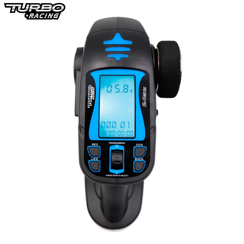 TURBO RACING TB-TX2 2.4GHz FHSS Digital 7CH Radio Remote Controller With TB-RX200 Receiver For Car Boat Vehicles Models Toys