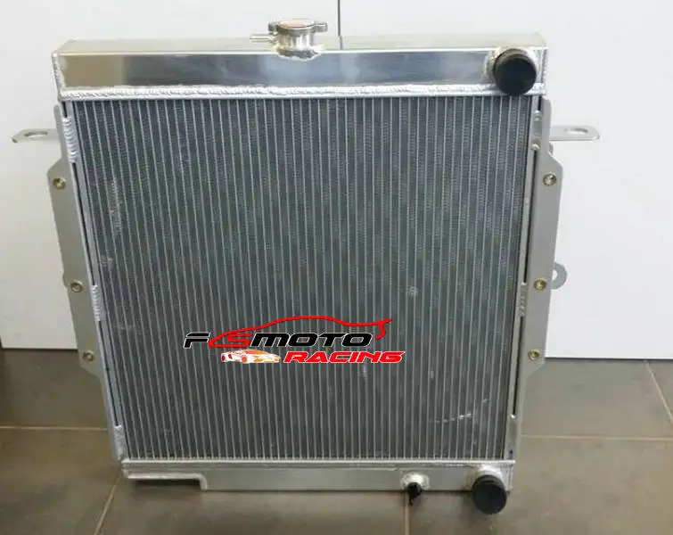 5 Row All Aluminum Radiator Cooling For Toyota Landcruiser 75 Series 2H Diesel HJ75 Land Cruiser