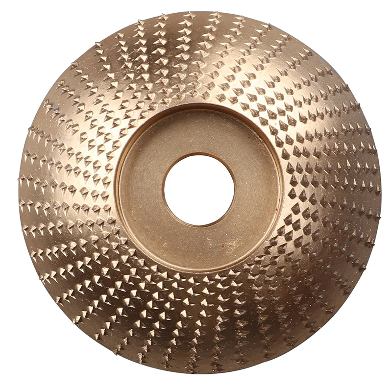 Disque rotatif pour meuleuse d'angle, 4 Types de meule à bois, outil de sculpture sur bois, disque abrasif pour alésage de 4 pouces