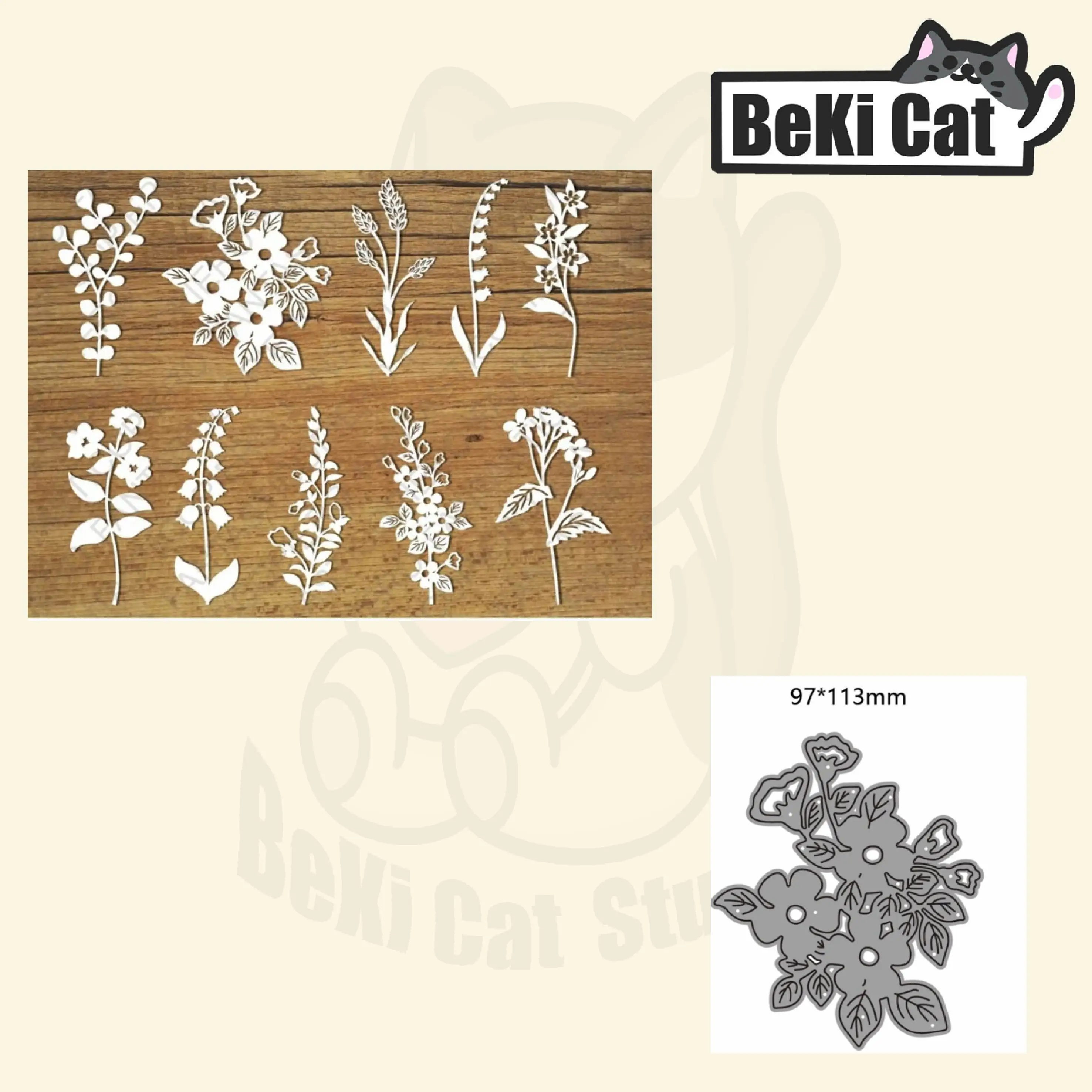 

Flowers cutting die file Original Stencils for DIY Scrapbooking photo album Decorative DIY Paper Cards