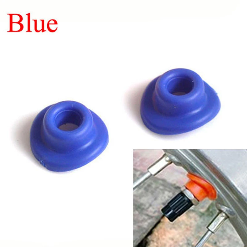 Wheel Air Valve Sleeve Guards Waterproof Pad Silicone Rubber Fits Inner Tube For YAMAHA Honda  Off-road Motorcycle ATV UTV