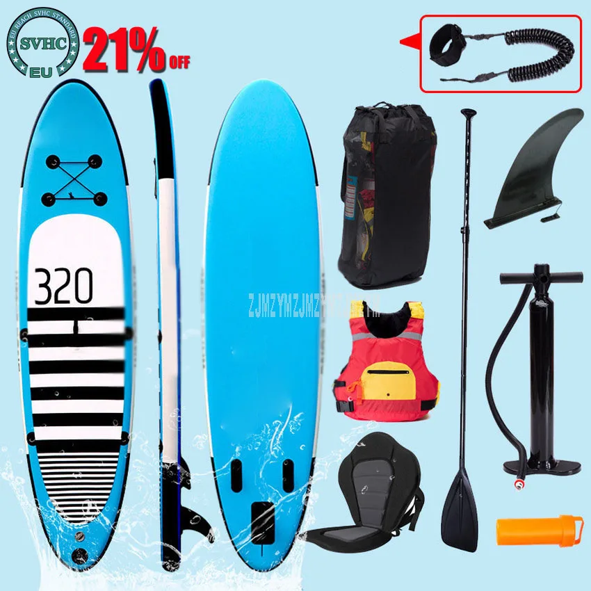 

320/365cm Length Inflatable Surf Board Water Sports Surfboard Shortboard Stand Up Paddle Board Water Surfing For Adult