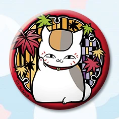 Natsume Yuujinchou Neko Sensei  badge cat 58mm Badges Brooch Pins