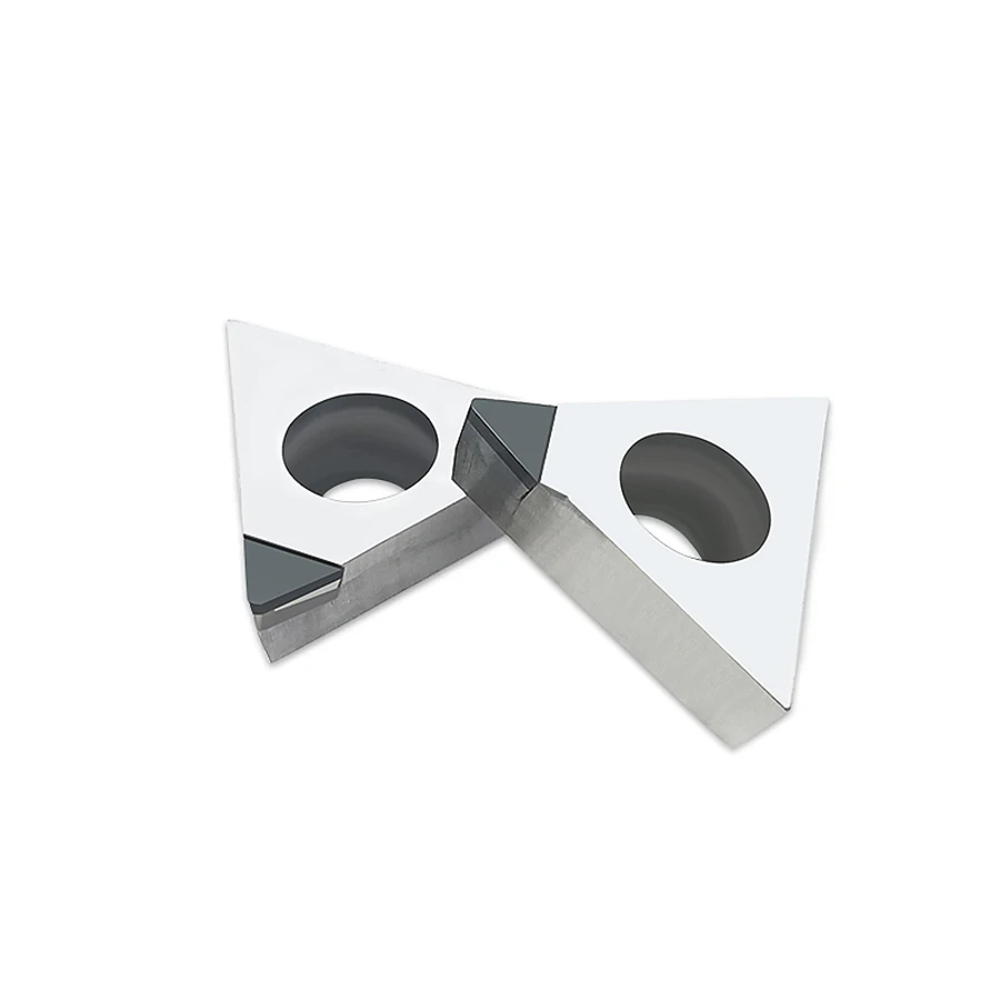 Cortador de diamante de hoja de alta dureza, herramienta de torno de CNC, TPGH080208 TPGH090204 CBN TCMT110204 TCMT110208 TCMT16T308 PCD