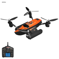 WLToys Q353 Triphibian Waterproof RC Drone 2.4G 6-Axis Gyro Air-Ground-Water RC Quadcopter Headless Mode One Key Return RTF