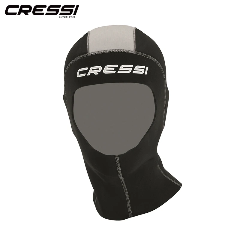 

Cressi Diving Hood 5mm Neoprene Scuba Diving Hood Dive Hat Cap Winter Swim Warm Wetsuit Spearfishing Equipment for man woman