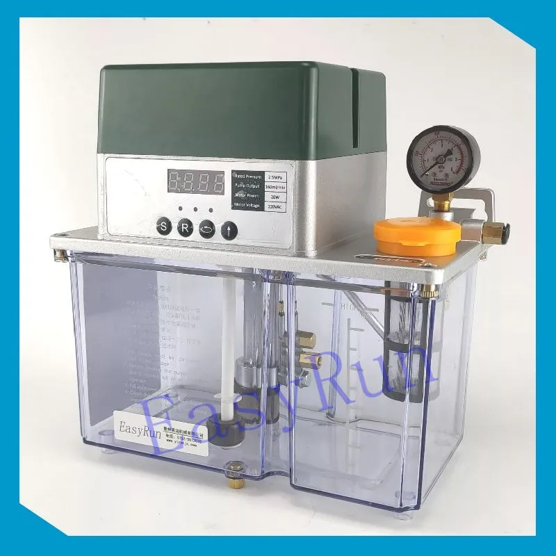 

3L electric lubrication pump machine automatic lubricant pump 220v gear grease oil oil pump