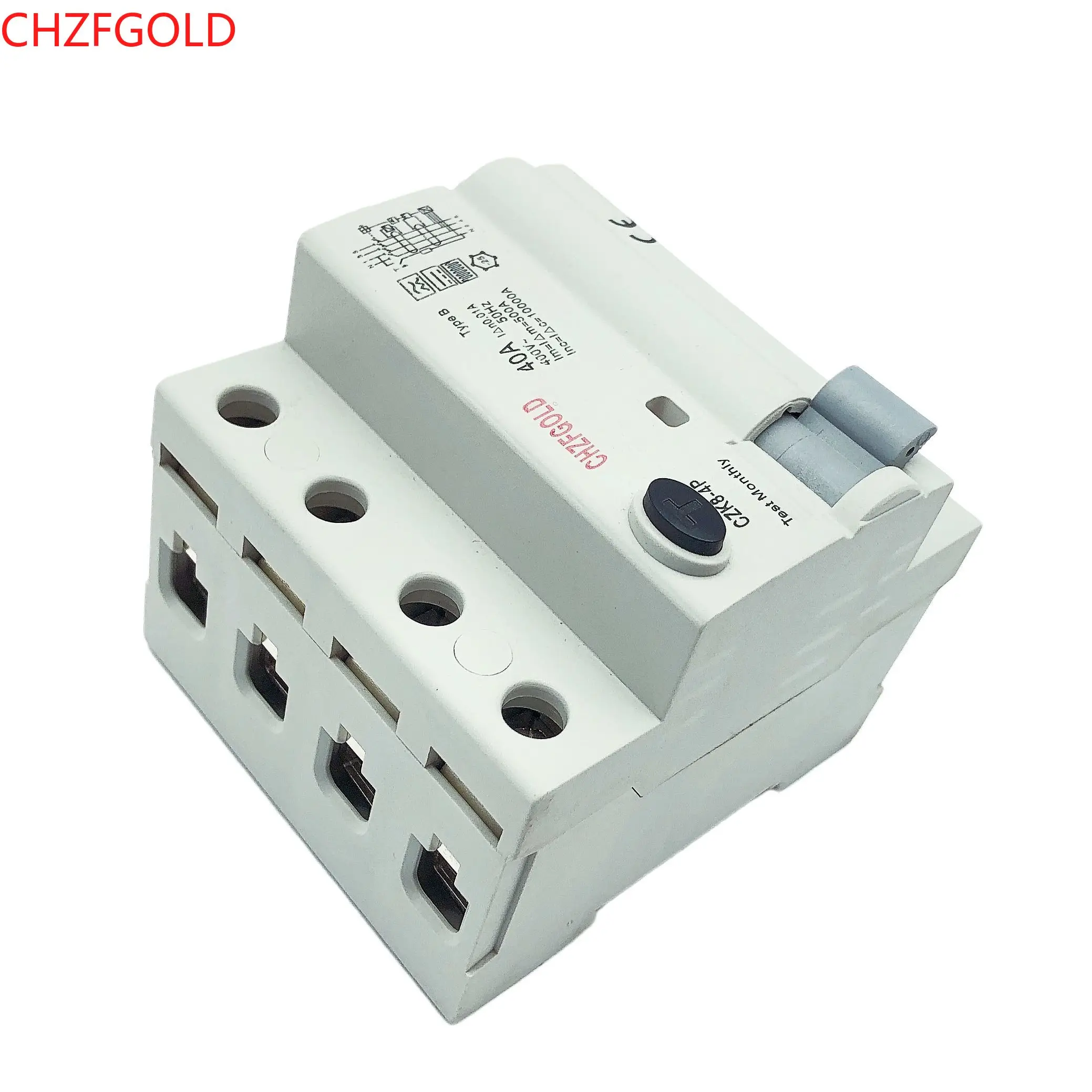 wenzhou hot selling low volt 6KA RCD ELCB RCCB Leakage Protection Residual Current Operated Circuit Breaker