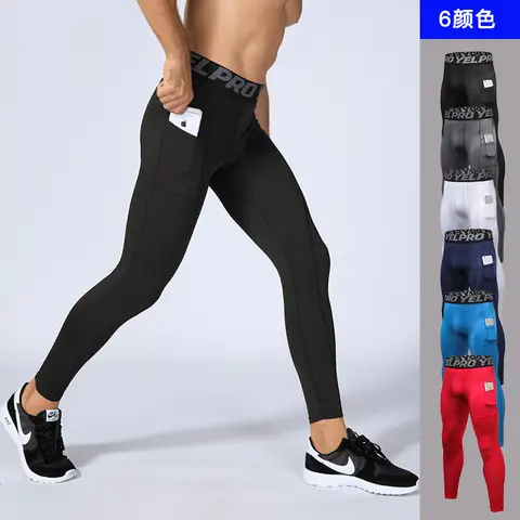남성용 압축 달리기 조깅복, 의류, 운동복, 긴팔 티셔츠 및 바지, 체육관 운동 레깅스, 요가 바지