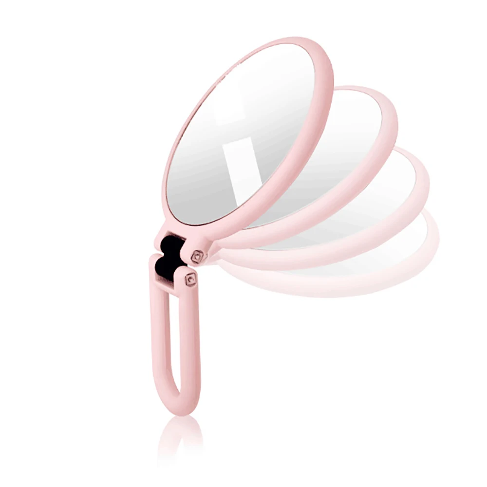 15,2 Cm LED Make-up Spiegel – 1x/30-fach Vergrößernd, 3-farbiges Licht, Wiederaufladbar