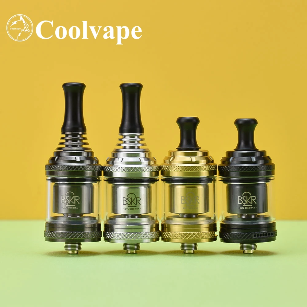 

Berserker Mini V2 MTL RTA атомайзер rta бак поток воздуха Rebuildabl Одиночная катушка строительство 2/2.5 мл 22 мм бак vs Berserker v2 MTL RTA
